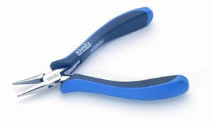 Snipe Nose Pliers 5.1/4'' straight, short, serrated jaws 4212HS22