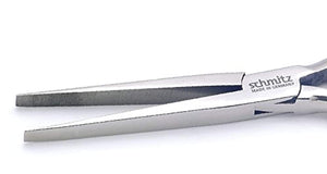 Flat Nose Pliers 8" straight, very long and strong, serrated jaws - NEW - With double leaf springs 4922HS22