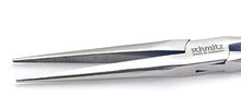 Load image into Gallery viewer, Snipe Nose Pliers 8&#39;&#39; straight, very long and strong, smooth jaws - With double leaf springs 4911HS22