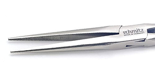 Snipe Nose Pliers 8'' straight, very long and strong, smooth jaws - With double leaf springs 4911HS22