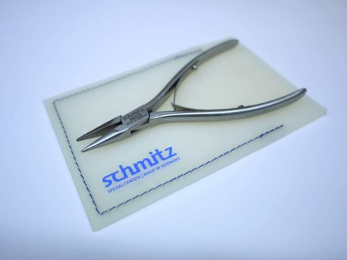 Snipe Nose Pliers 4.3/4'' short, straight and crosswise serrated jaws INOX - Stainless steel 4212FP00-RF