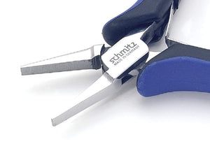 Flat Nose Pliers 5.1/4''short, serrated jaws 4222HS22