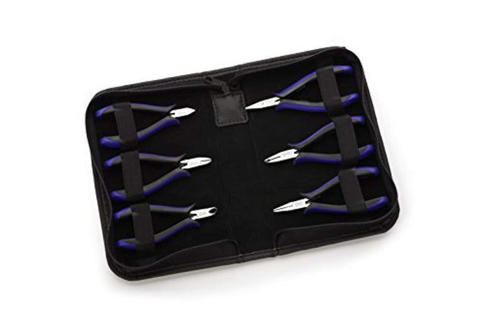 Pliers Set - Folder with 3 cutting & 3 gripping pliers - ESD-Dissipative - 8486-1HS22