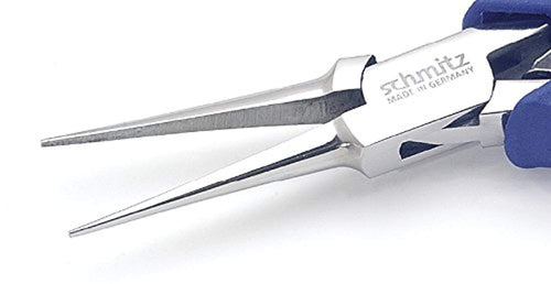 Snipe Nose Pliers 6.1/8'' straight, long, very slim, tapered and smooth jaws 4441HS22