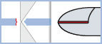 Load image into Gallery viewer, Side Cutting Pliers 4.3/4&#39;&#39;oval head with fine bevel 1202EP02