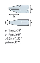 Load image into Gallery viewer, Cutting and Bending Pliers 5.3/4&#39;&#39; bends wires to shape required 3661HS22