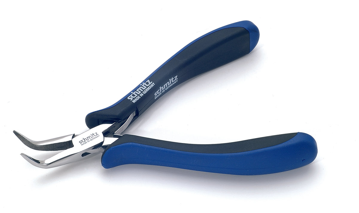 Snipe Nose Pliers 5.3/4'' bent, long and smooth jaws 4203HS22 – schmitz ...