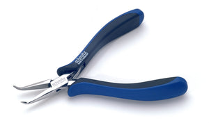 Snipe Nose Pliers 5.1/2'' bent near tip, long and serrated jaws 4206HS22