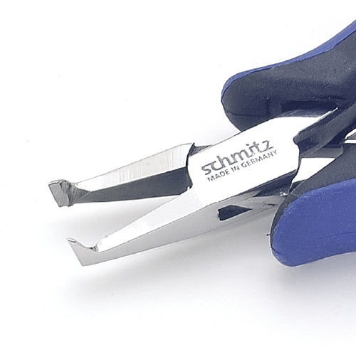 Front Angle Angle Cutter 5'' very slim pointed jaws with fine bevel, cuts flush in front of components 3562HS22