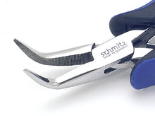 Load image into Gallery viewer, Snipe Nose Pliers 5.3/4&#39;&#39; bent, long and smooth jaws 4203HS22