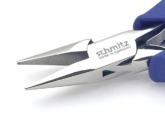 Snipe Nose Pliers 5.1/2'' straight, short, strong and serrated jaws 4312HS22