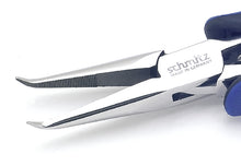 Load image into Gallery viewer, Snipe Nose Pliers 6.1/8&#39;&#39; bent near tip, long, serrated jaws 4416HS22